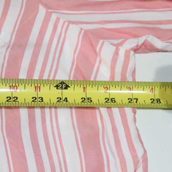 Torrid Harper Chambray Fit Pullover 3 4 Sleeve Blouse 3X - Picture 14 of 15